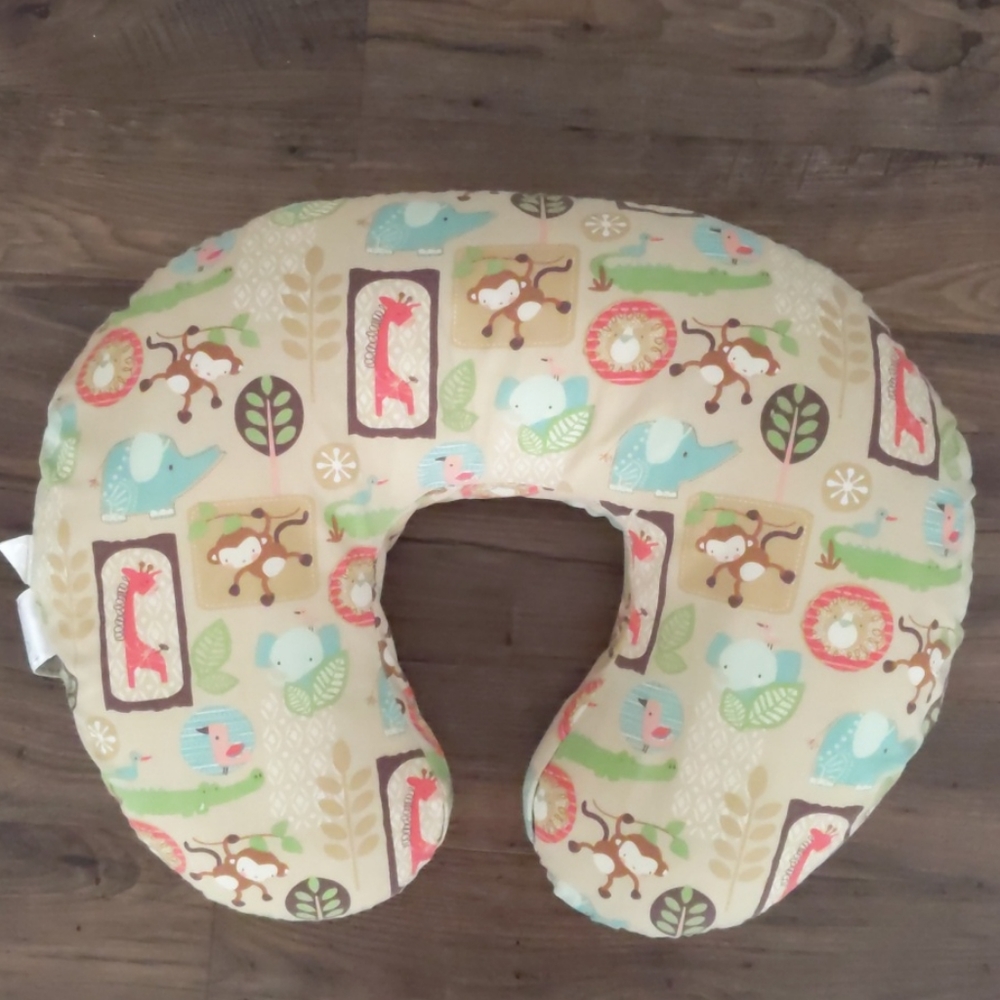 🍀EUC👶 Boppy Original Support Pillow & Slipcover